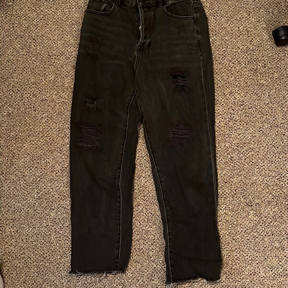 Pacsun Black Button Up Jeans. Size 27